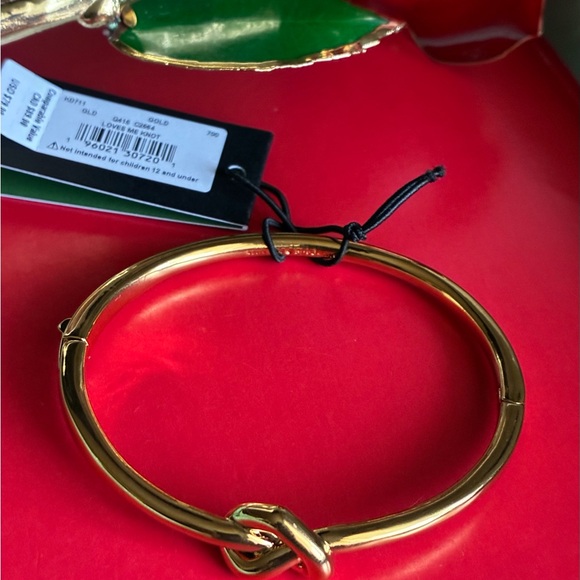 KATE SPADE Bracelet,Kate Spade Shiny Gold Knot Bracelet - Picture 8 of 11